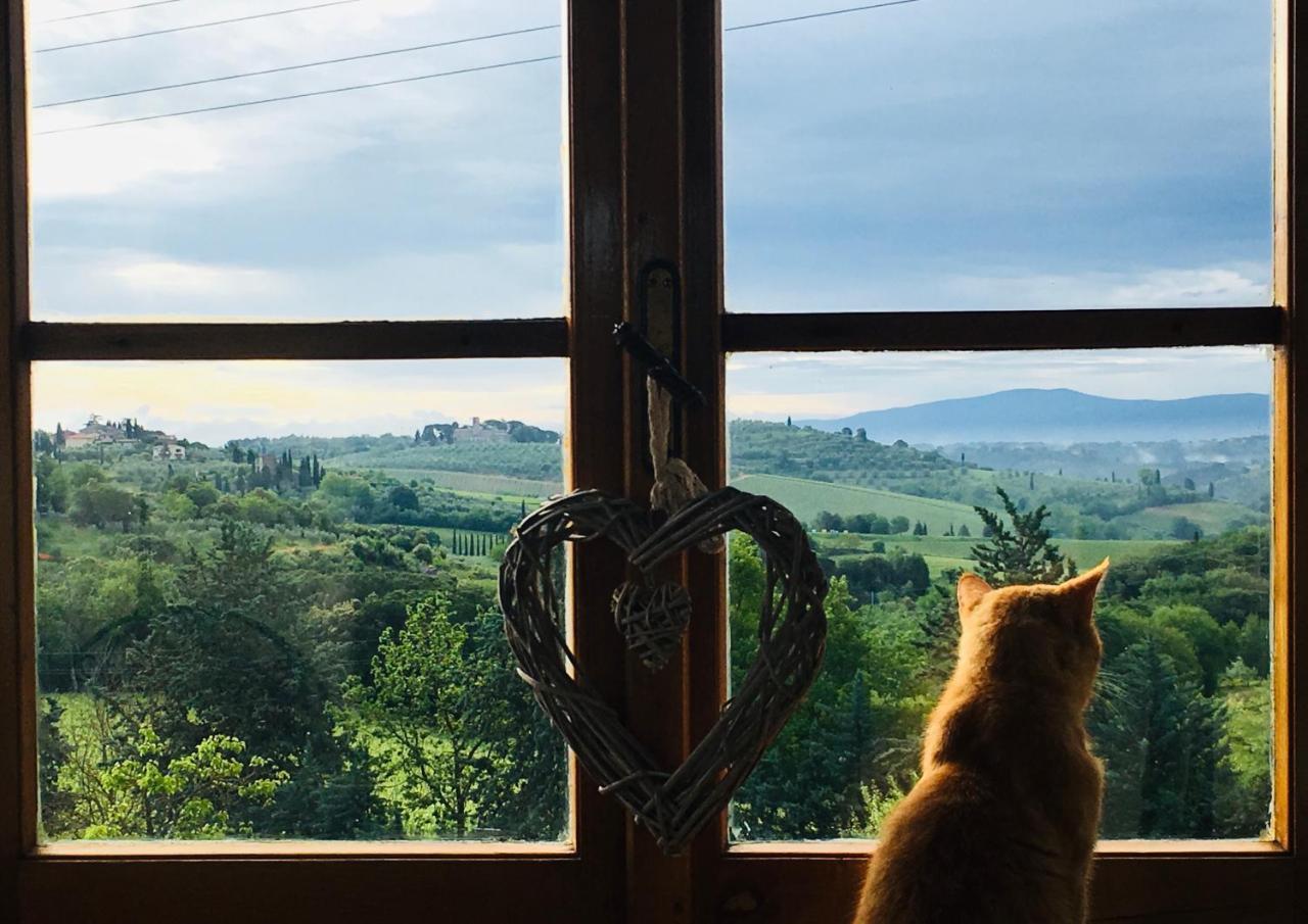 Podere Bellavista San Gimignano Luaran gambar